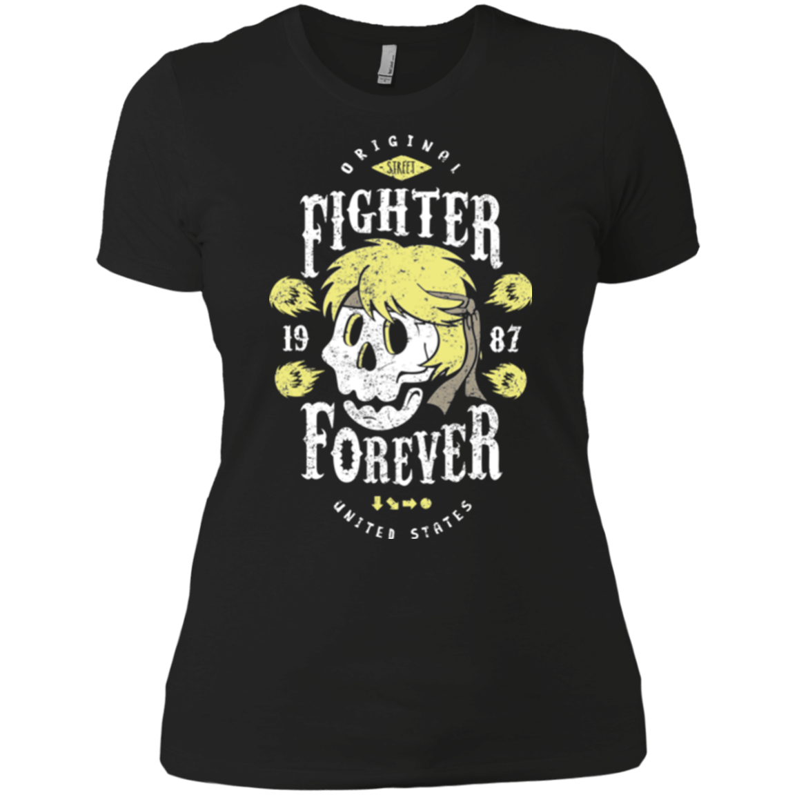 Fighter Forever Ken Women's Premium T-Shirt