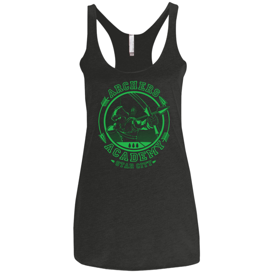 ARCHERS ACADEMY Women's Triblend Racerback Tank