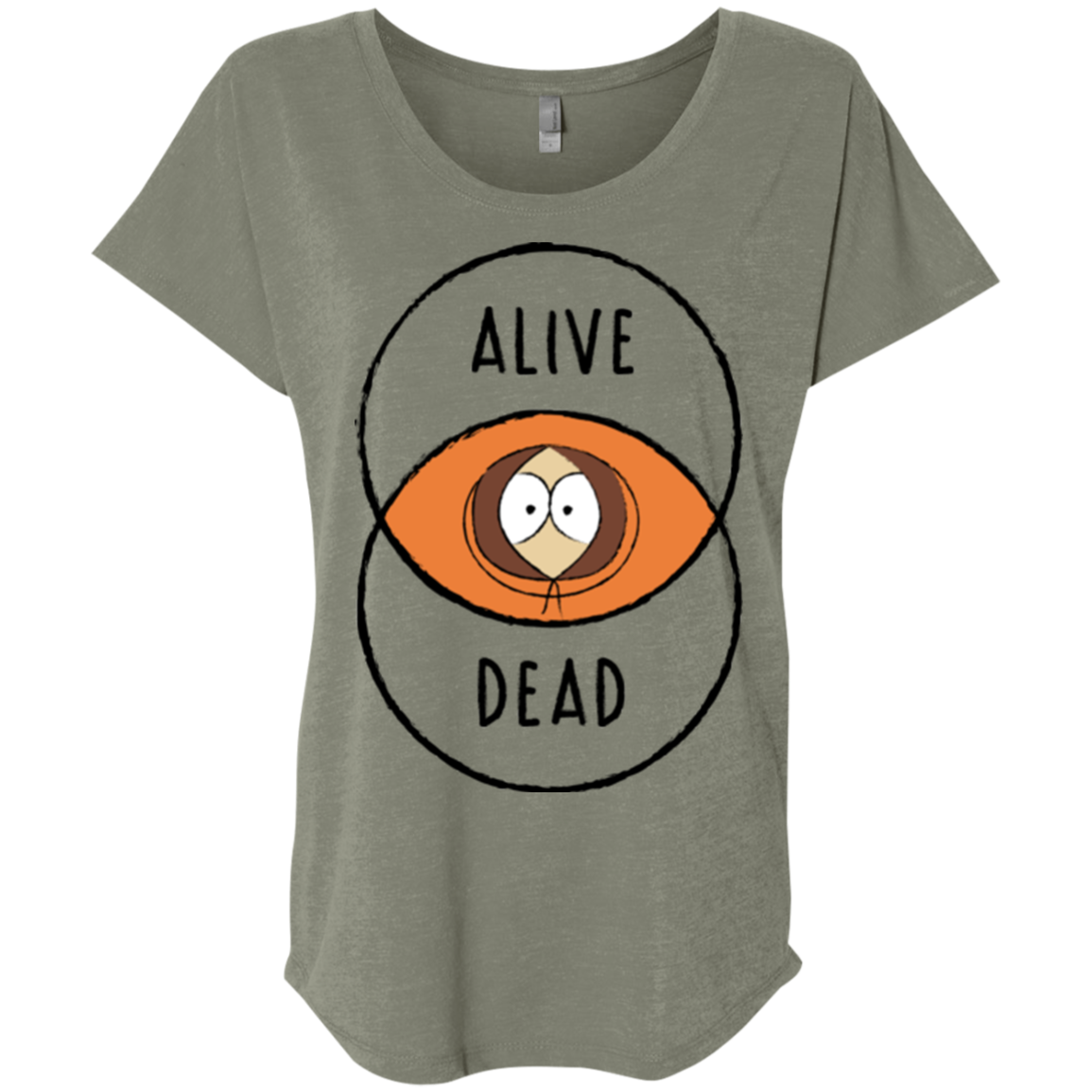 Venny Triblend Dolman Sleeve