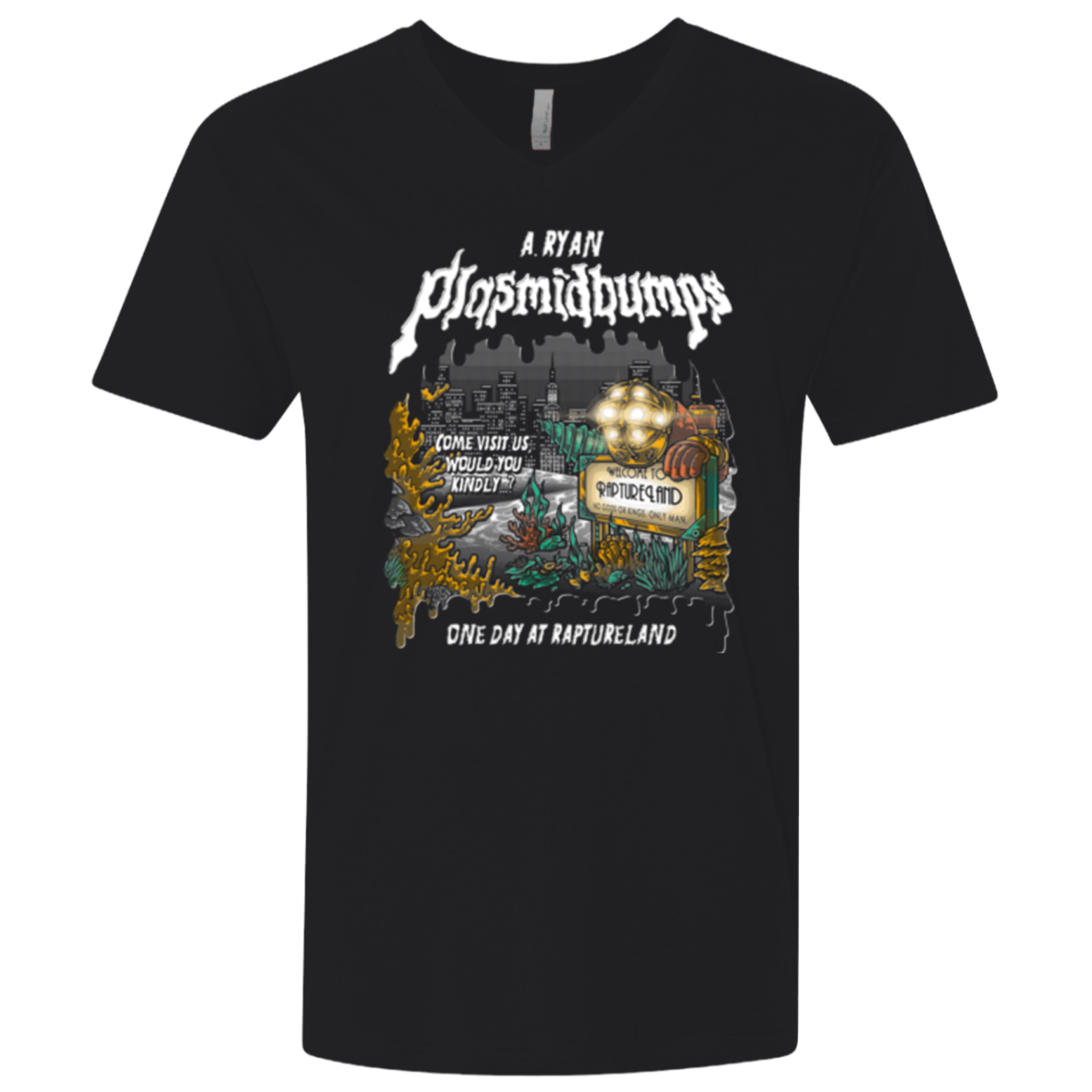 Plasmidbumps Men's Premium V-Neck