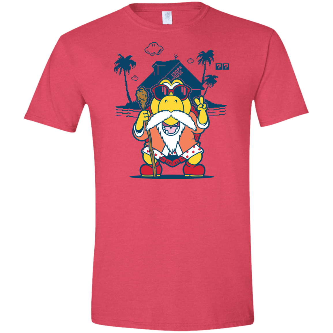 TURTLE HERMIT Men's Semi-Fitted Softstyle