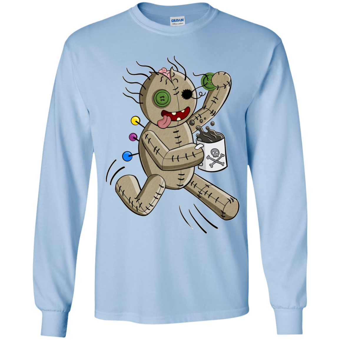 Voodoo Coffee Runner Youth Long Sleeve T-Shirt