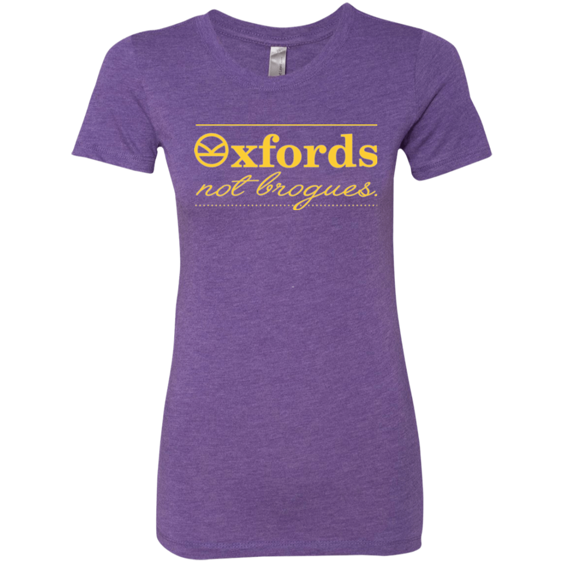 Oxfords Not Brogues Women's Triblend T-Shirt