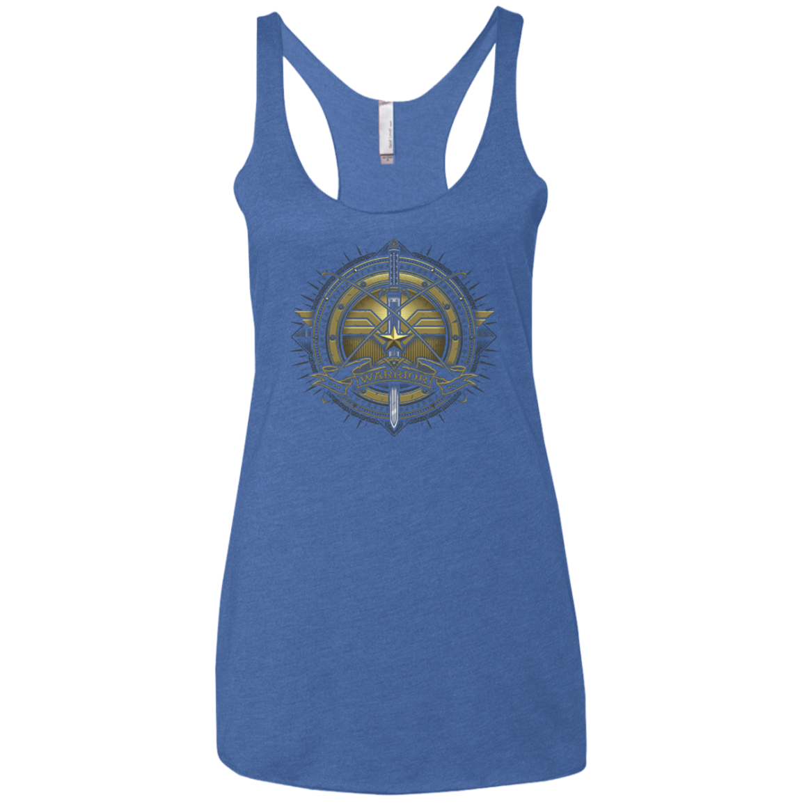 Wonderfull Warrior Women's Triblend Racerback Tank