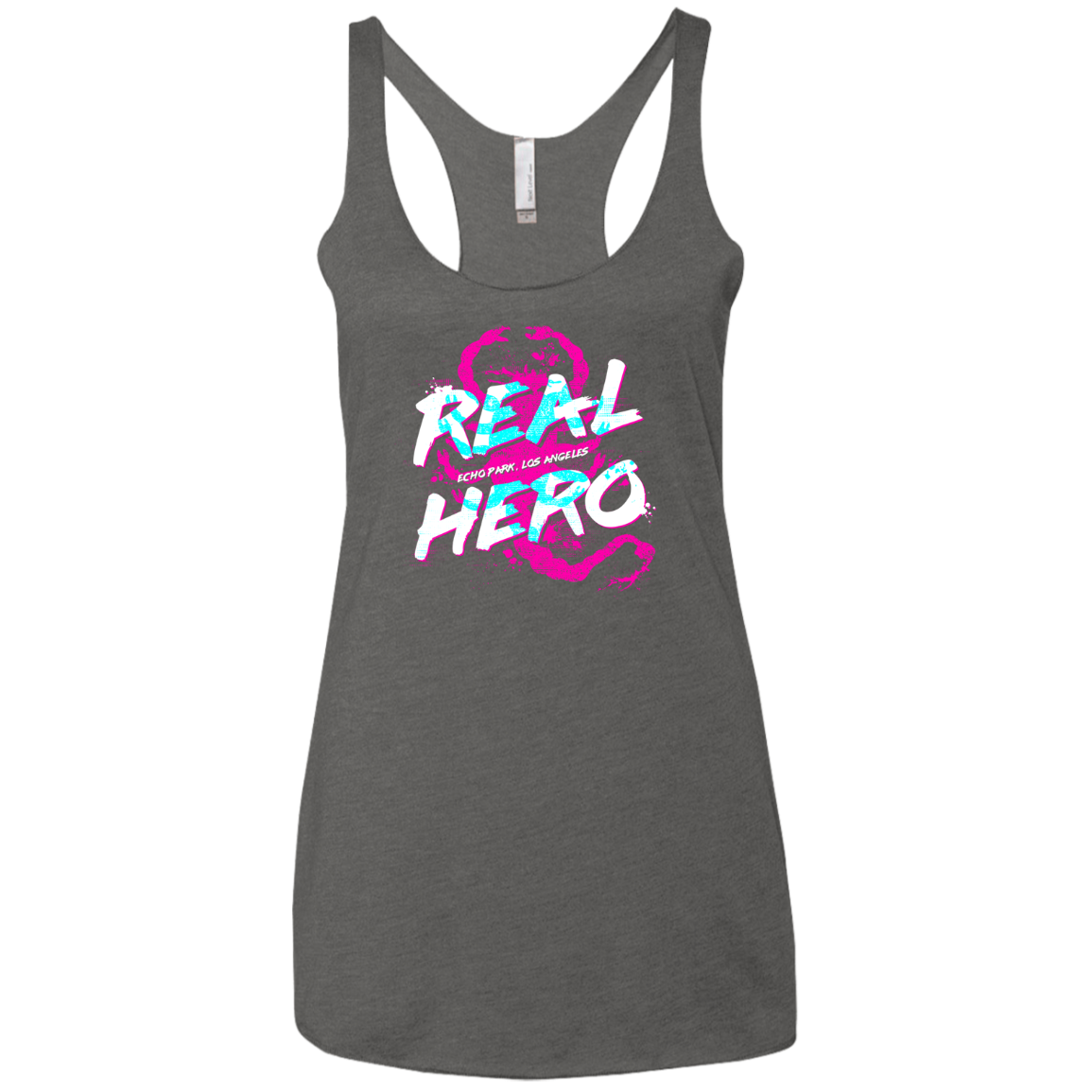 Real Hero Women's Triblend Racerback Tank