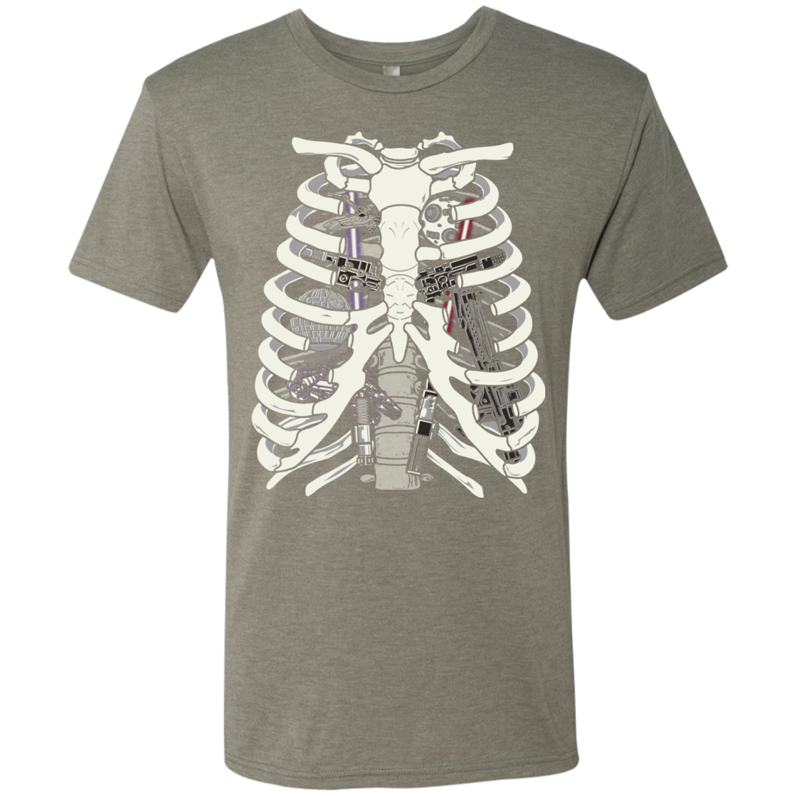 Anatomy of a Galaxy Far Away Men's Triblend T-Shirt