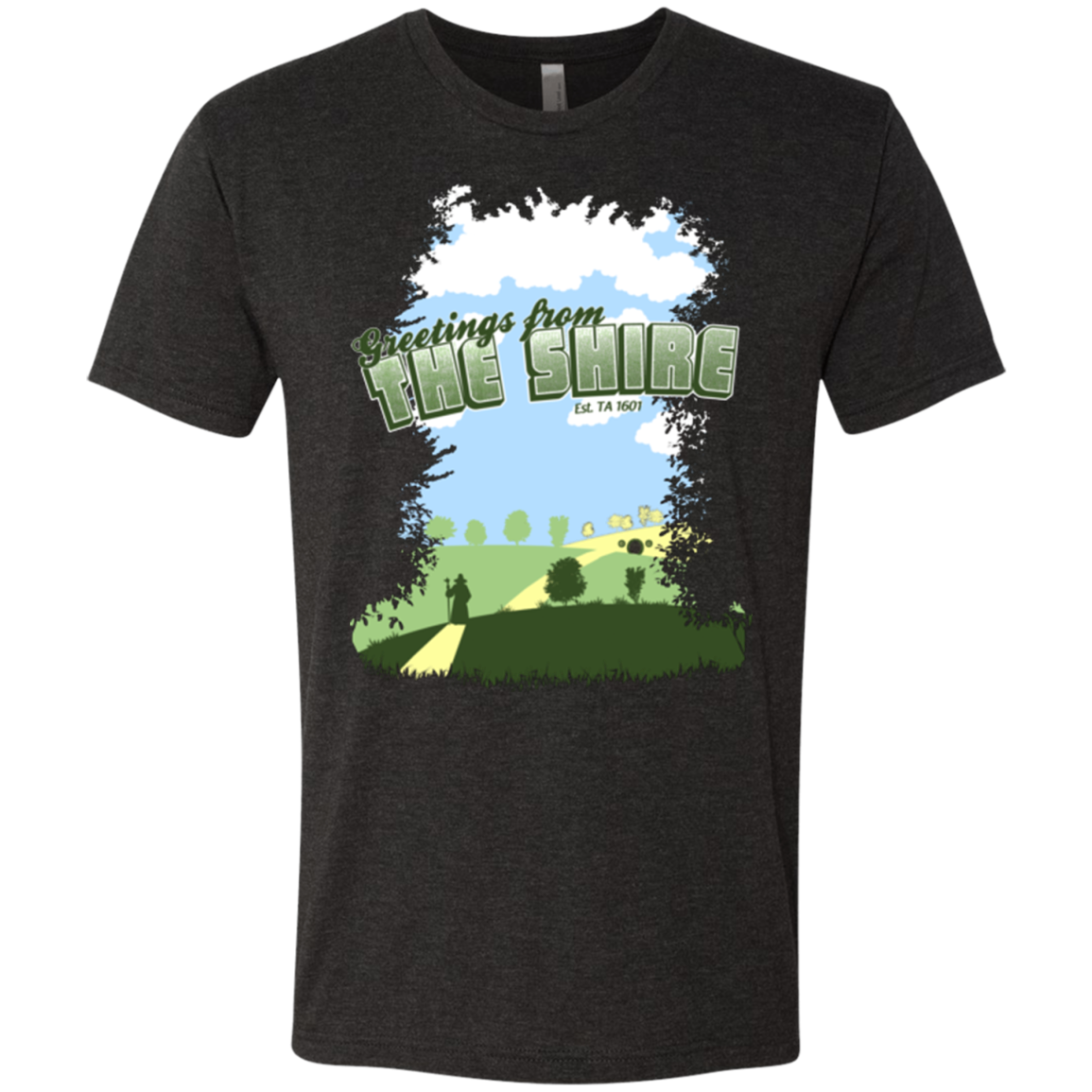 Greetings From Shire Men's Triblend T-Shirt
