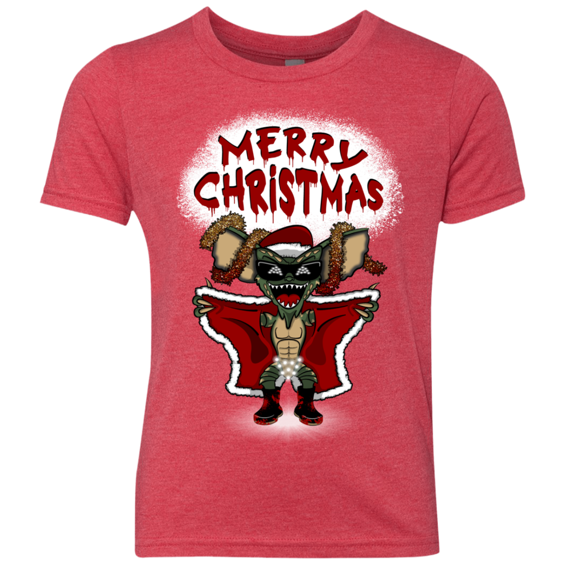 Flashing Through The Snow Youth Triblend T-Shirt