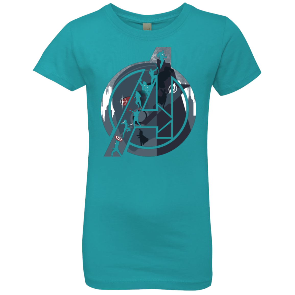 Heroes Assemble Girls Premium T-Shirt