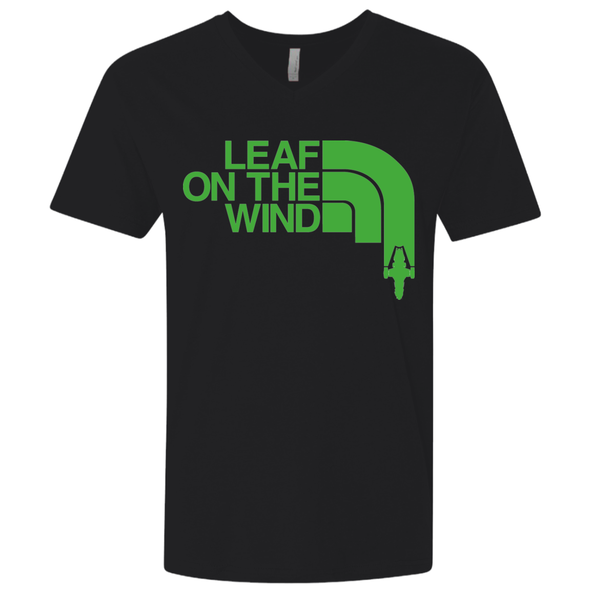 Leaf on the Wind Men's Premium V-Neck