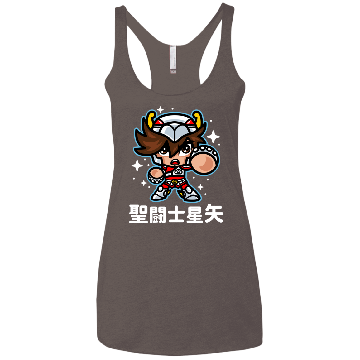 ChibiPegasus Women's Triblend Racerback Tank