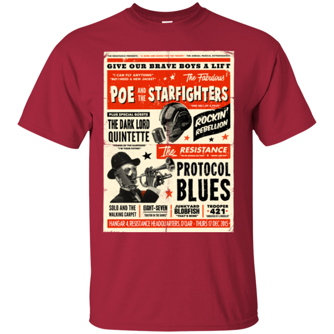 Poe and The Starfighters T-Shirt