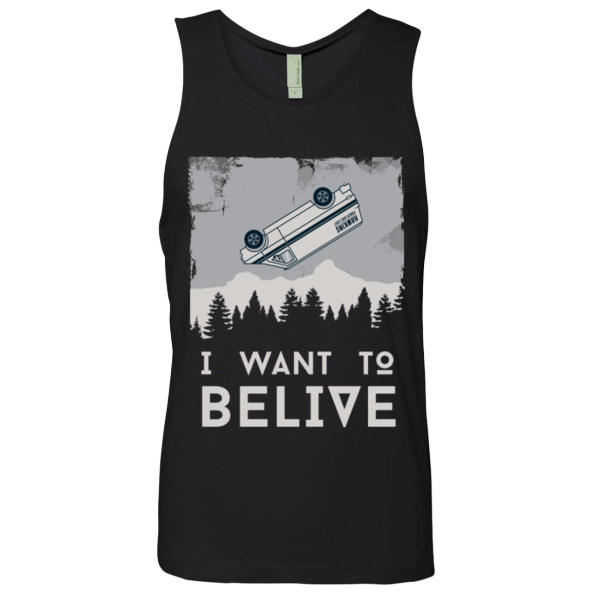 I Want to Believe Men's Premium Tank Top