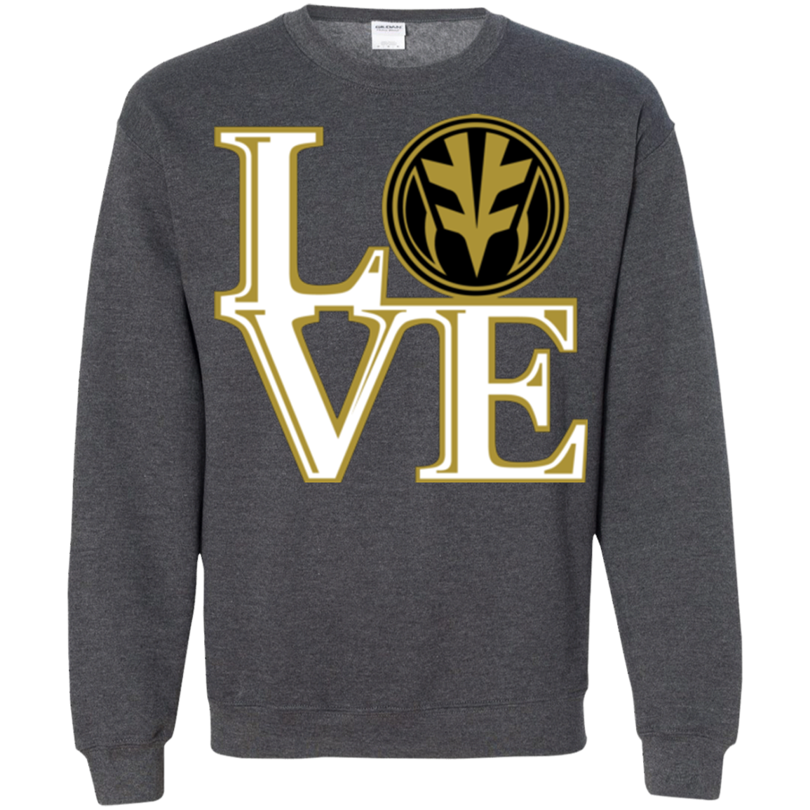 White Ranger LOVE Crewneck Sweatshirt