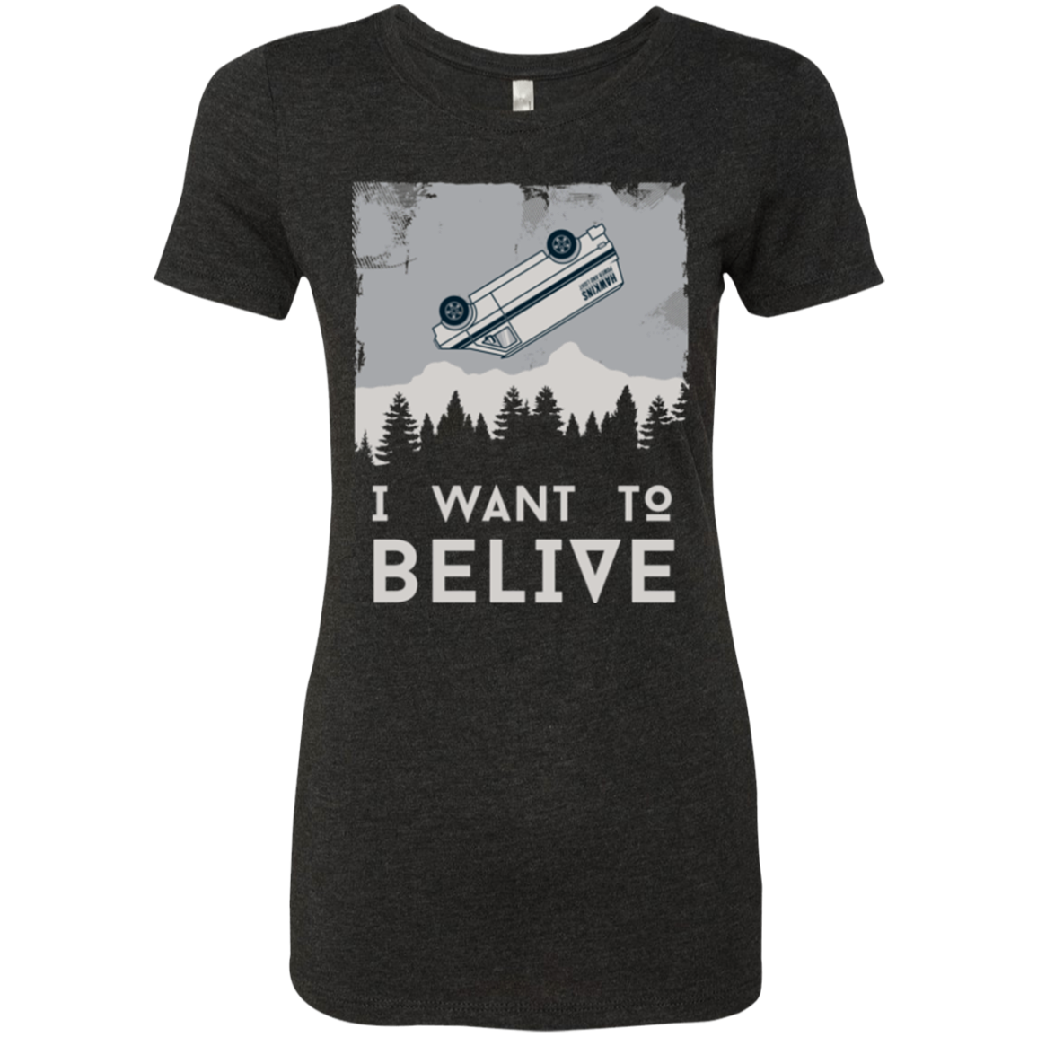 I Want to Believe Women's Triblend T-Shirt