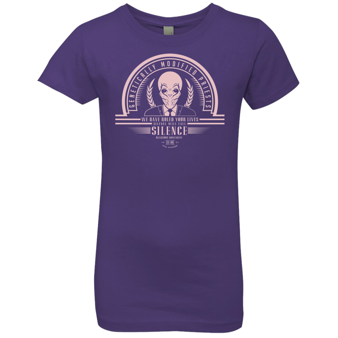 Who Villains Silence Girls Premium T-Shirt