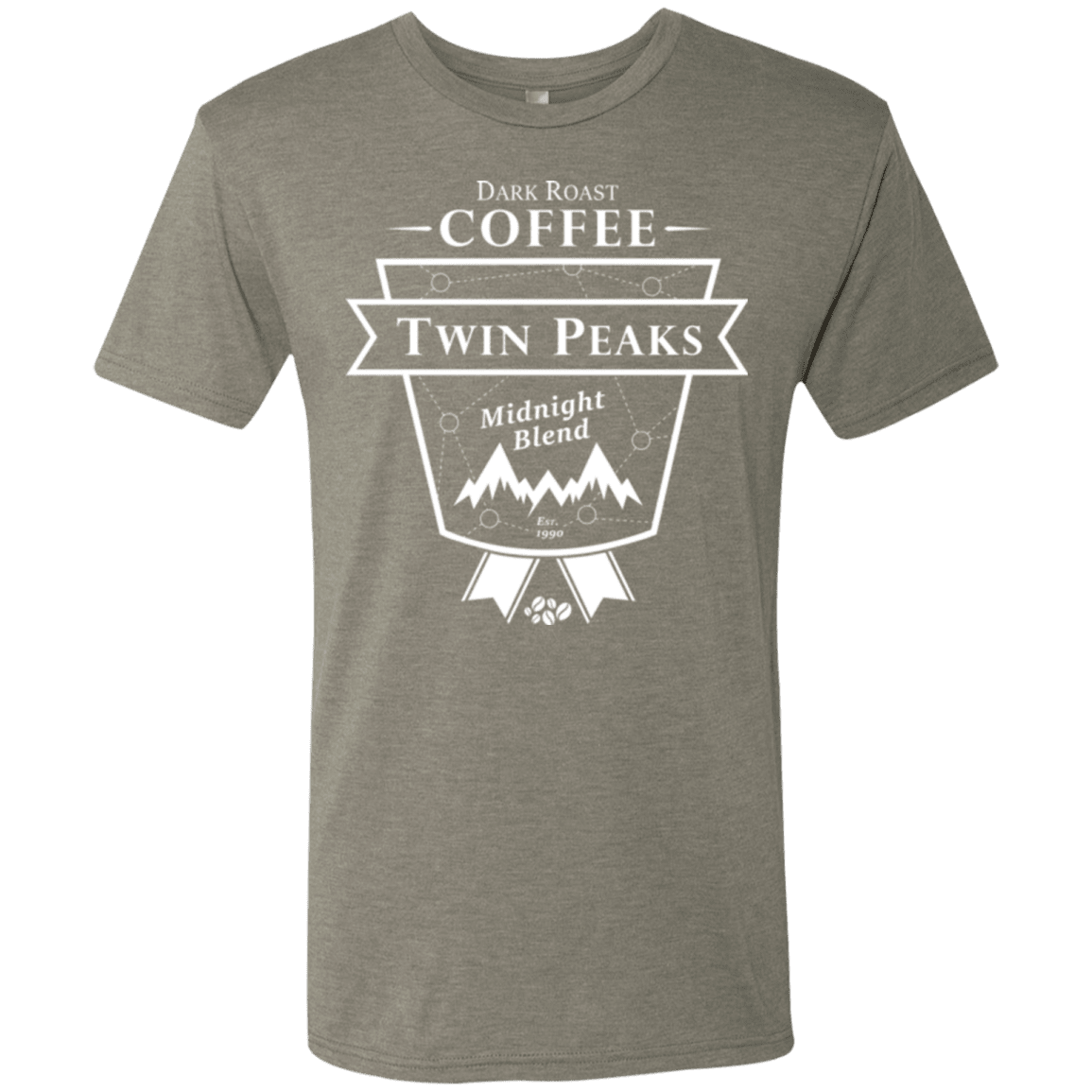 Twin Peaks Dark Roast Men's Triblend T-Shirt