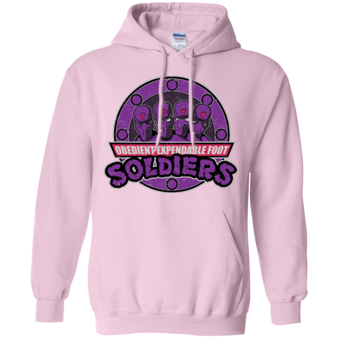 OBEDIENT EXPENDABLE FOOT SOLDIERS Pullover Hoodie