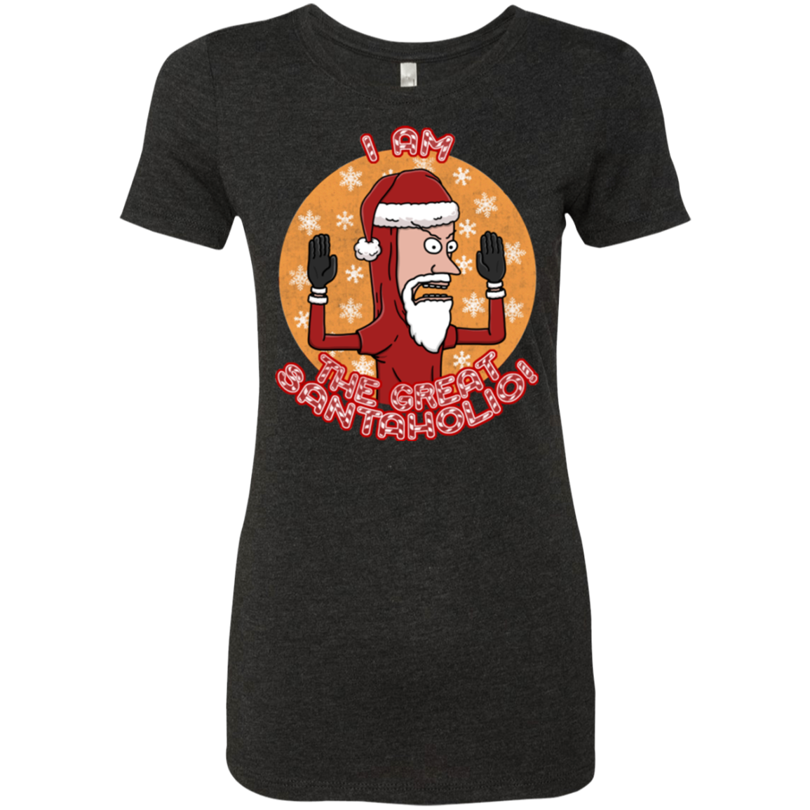 The Great Santaholio Women's Triblend T-Shirt