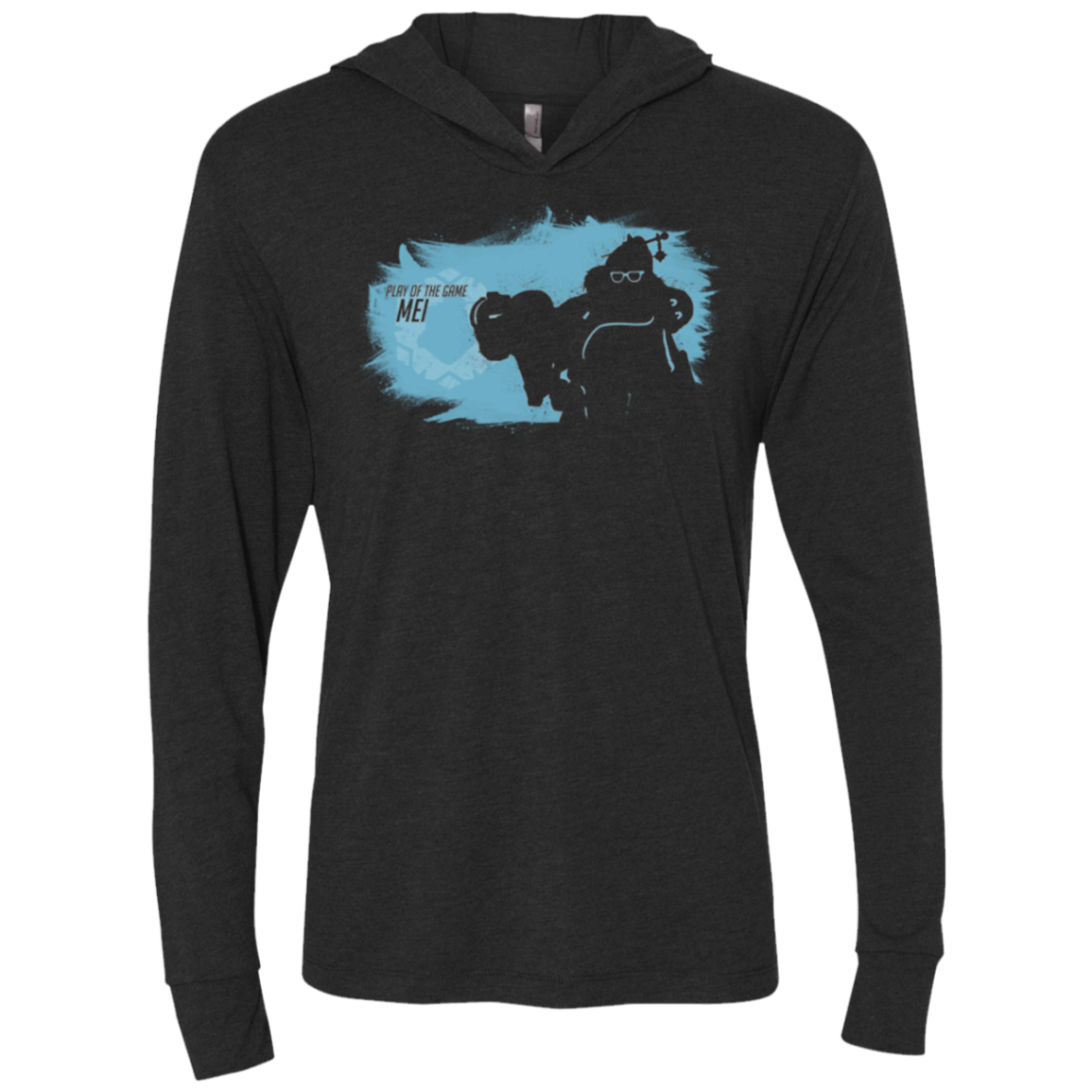 Play of the Game Mei2 Triblend Long Sleeve Hoodie Tee