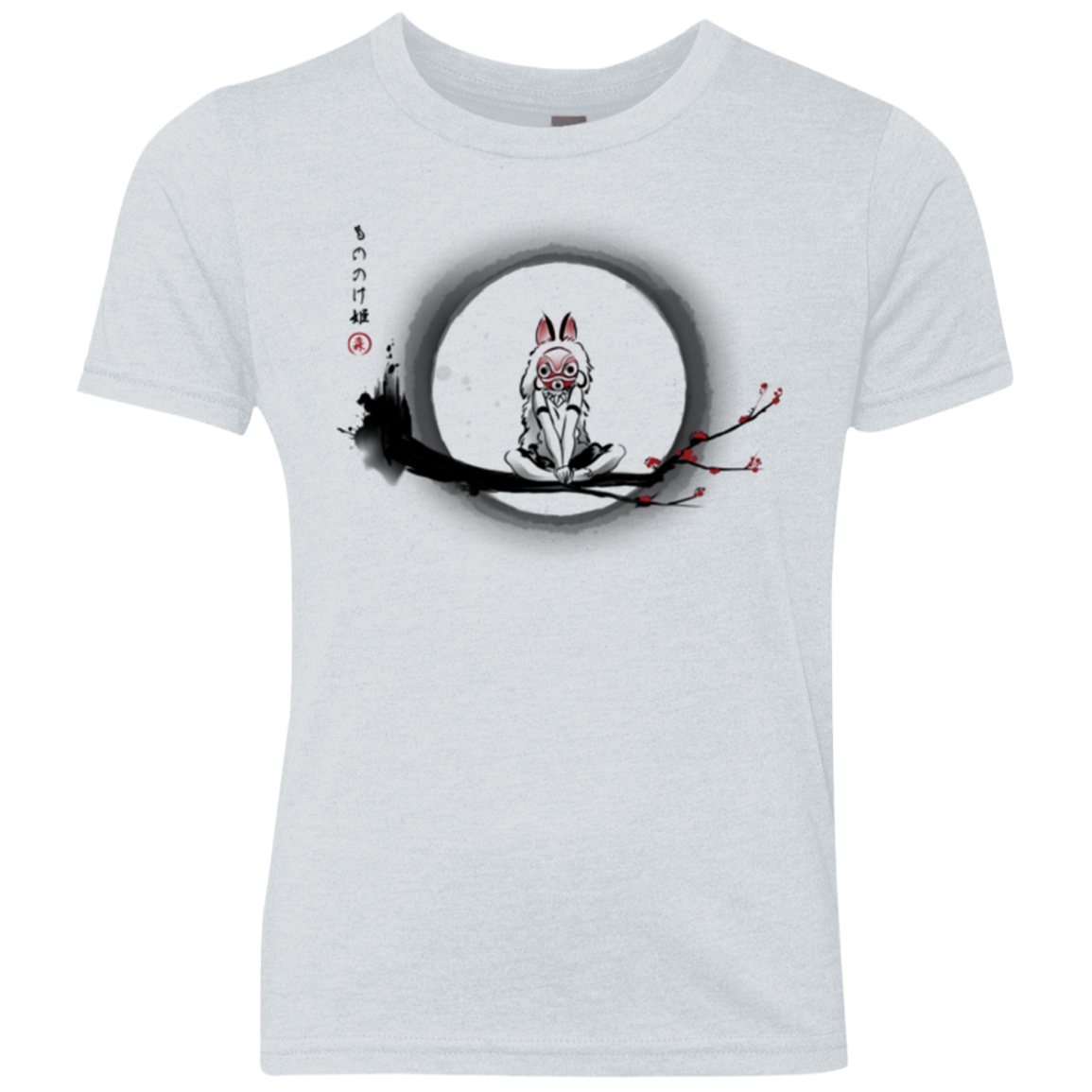 The Wolf Girl Youth Triblend T-Shirt