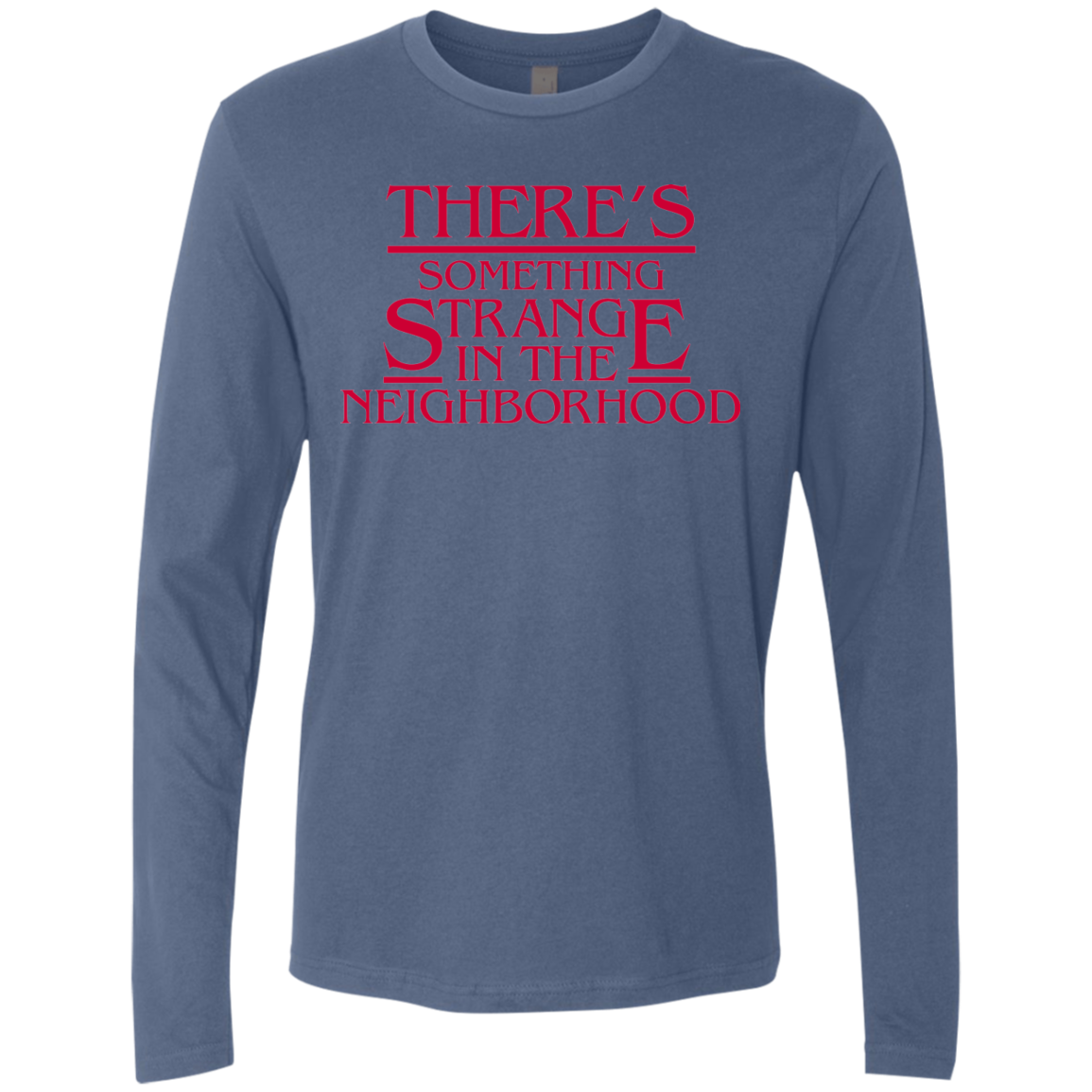 Strange Hawkins Men's Premium Long Sleeve