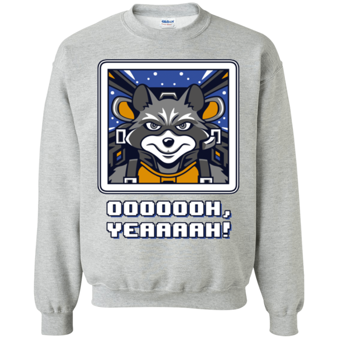 Star Raccoon Crewneck Sweatshirt