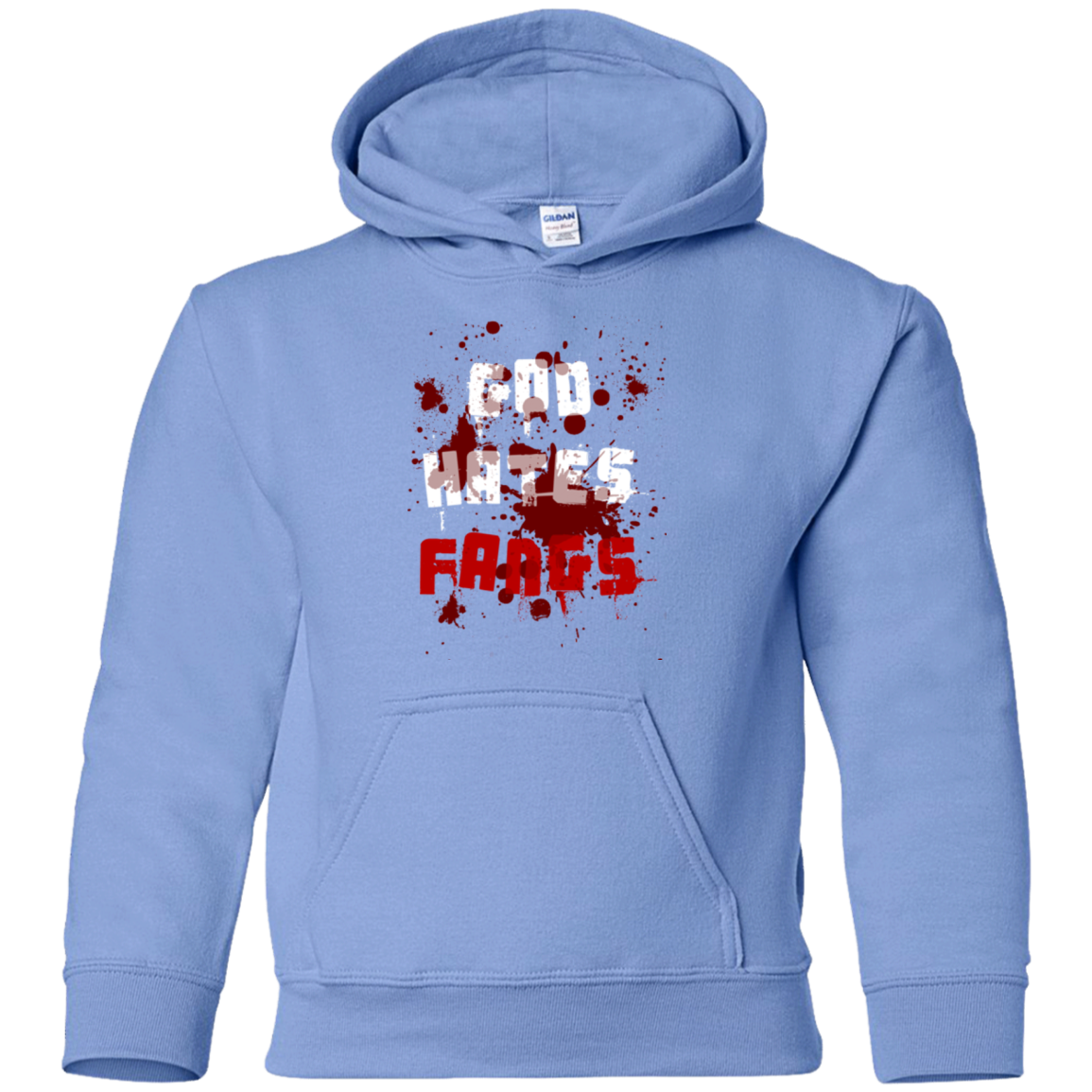 God hates fangs Youth Hoodie