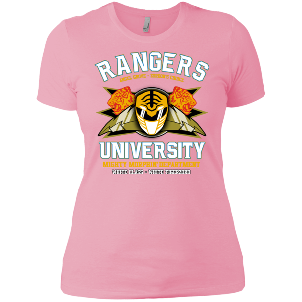 Rangers U White Ranger Women's Premium T-Shirt