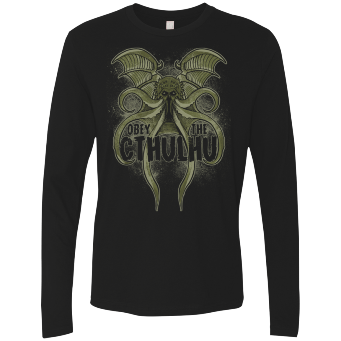 Obey the Cthulhu Men's Premium Long Sleeve