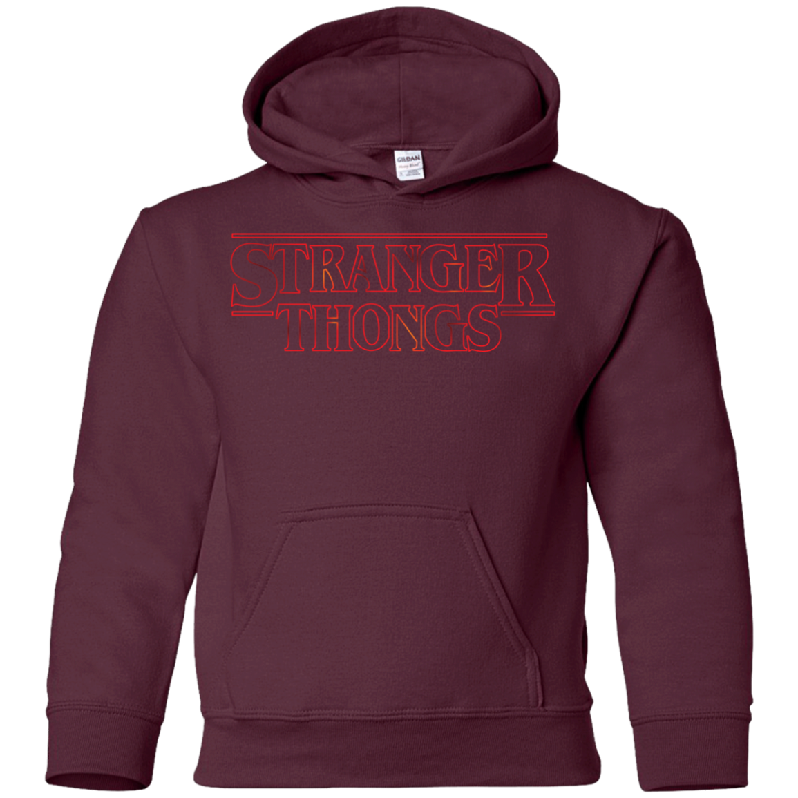 Stranger Thongs Youth Hoodie