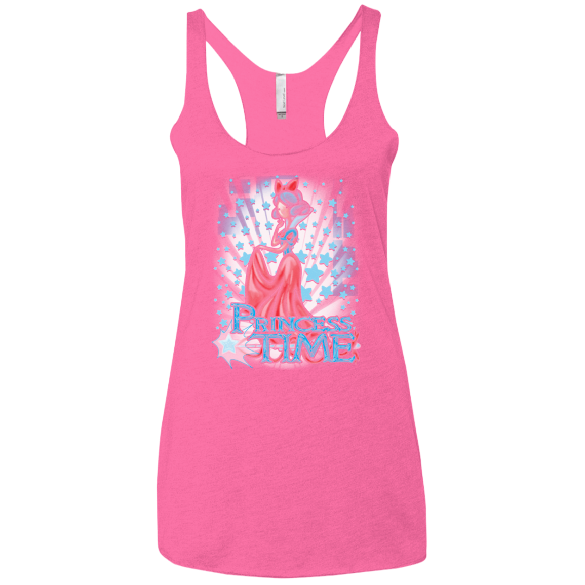 Princess Time Snow White Women's Triblend Racerback Tank