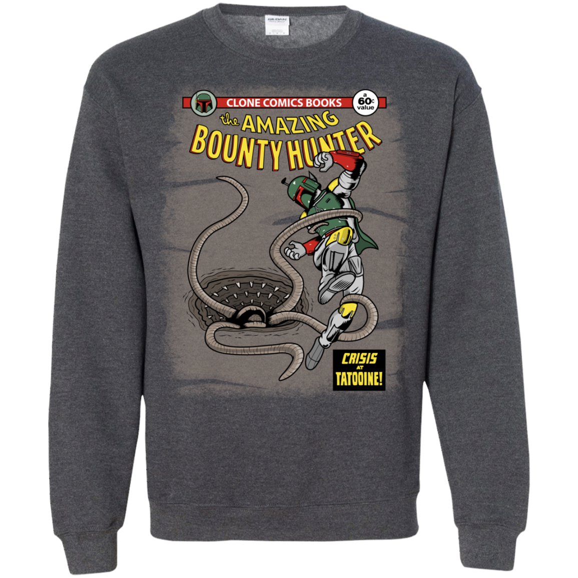 The Amazing Bounty Hunter Crewneck Sweatshirt