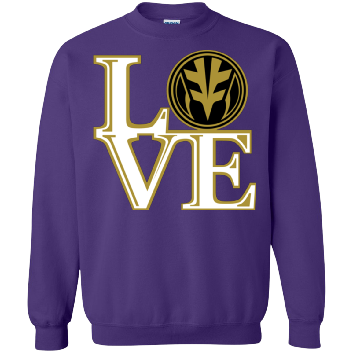 White Ranger LOVE Crewneck Sweatshirt
