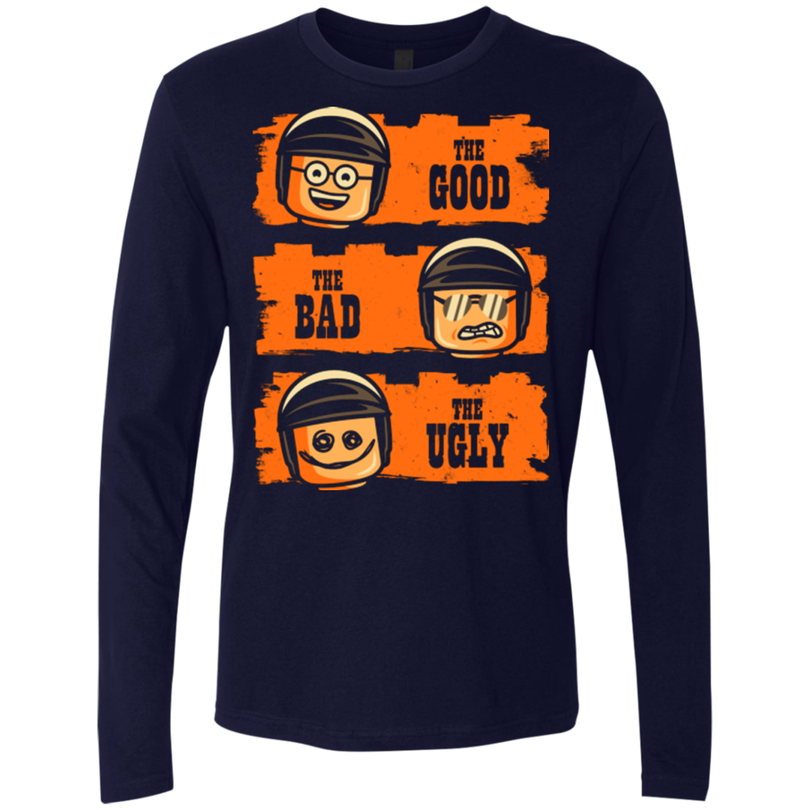 GOOD COP BAD COP UGLY COP Men's Premium Long Sleeve