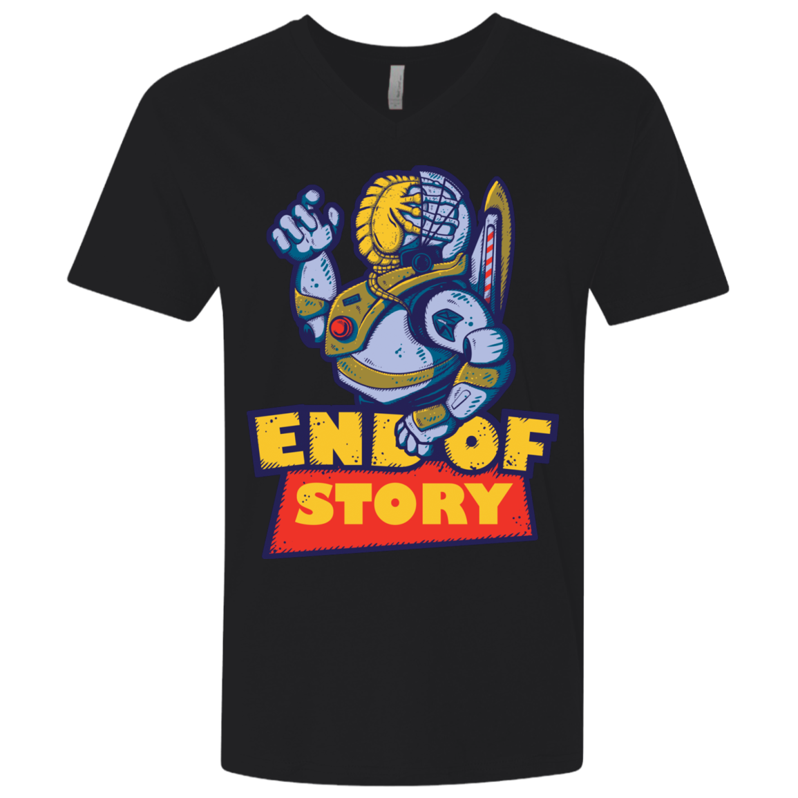 END OF STORY Men's Premium V-Neck
