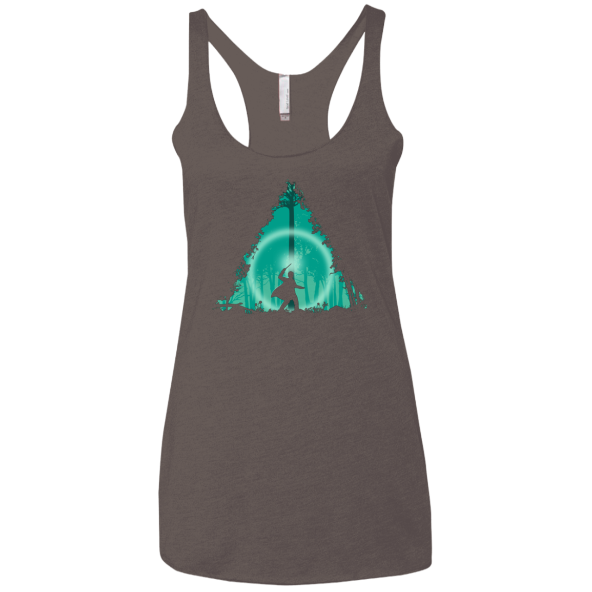 Hallowed Ground Women's Triblend Racerback Tank