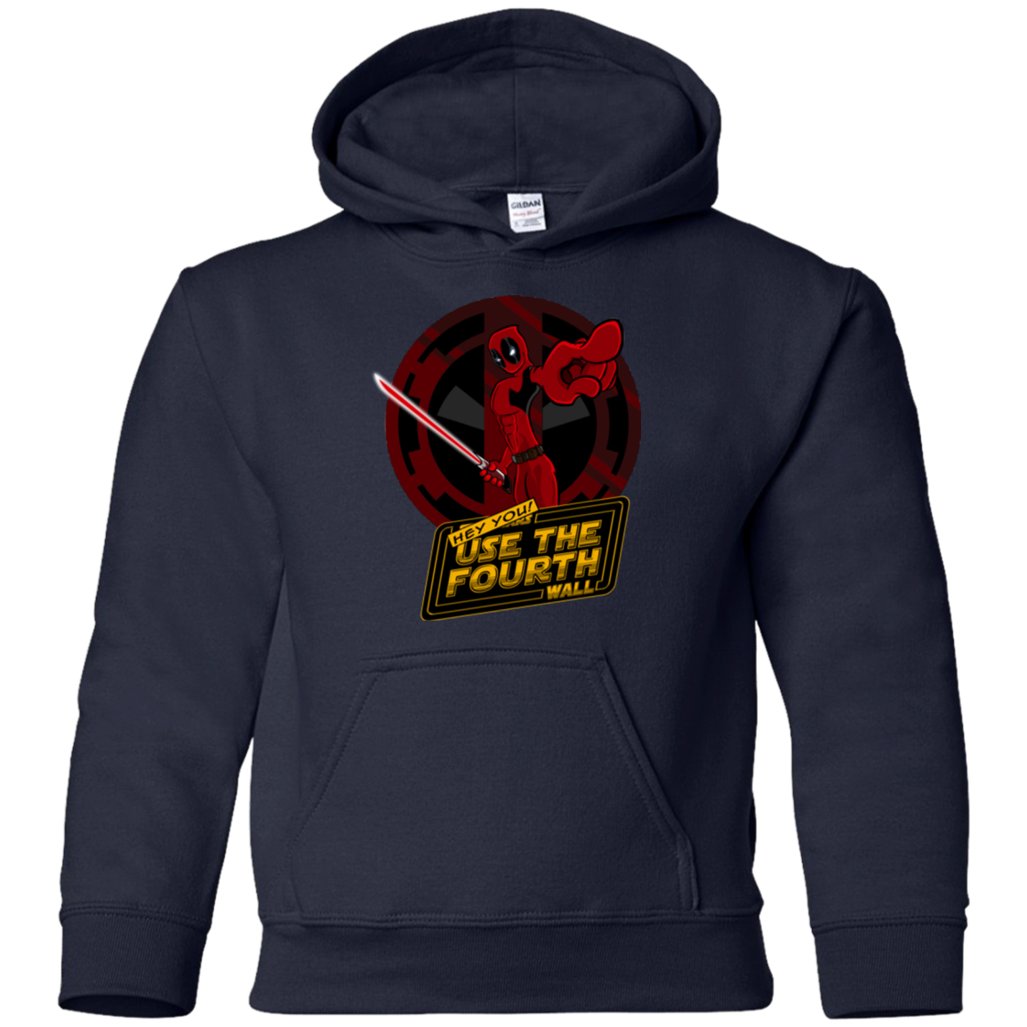 Use The Fourth Wall Youth Hoodie