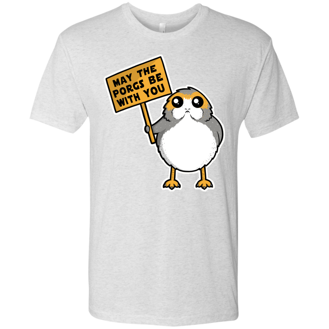 May The Porgs Be With You Men's Triblend T-Shirt