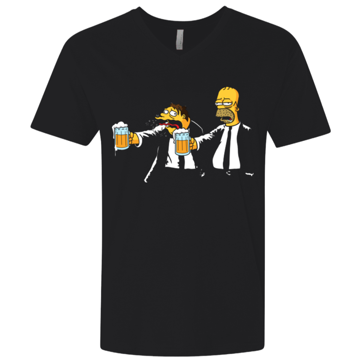 Pulp Simpson Men's Premium V-Neck