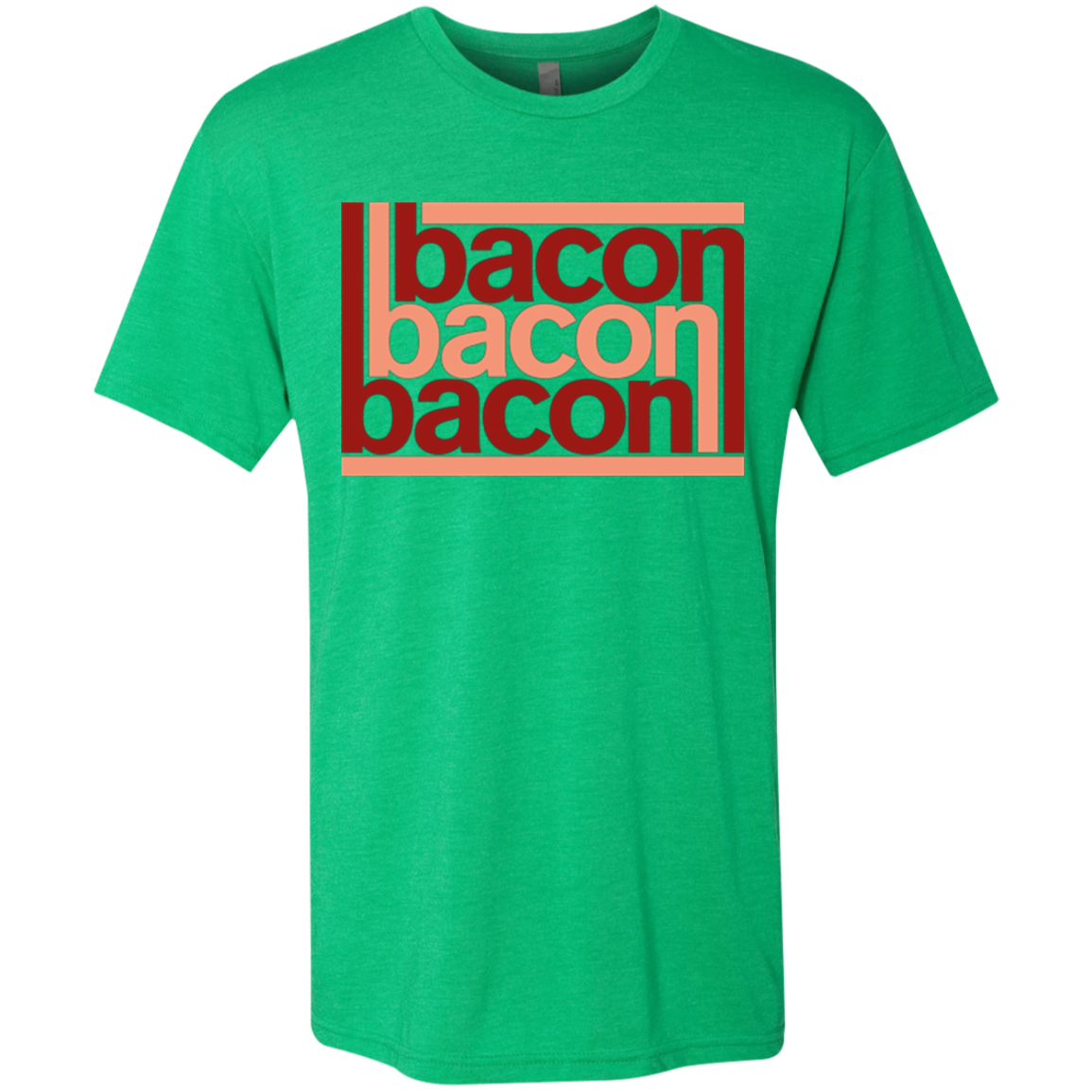 Bacon-Bacon-Bacon Men's Triblend T-Shirt