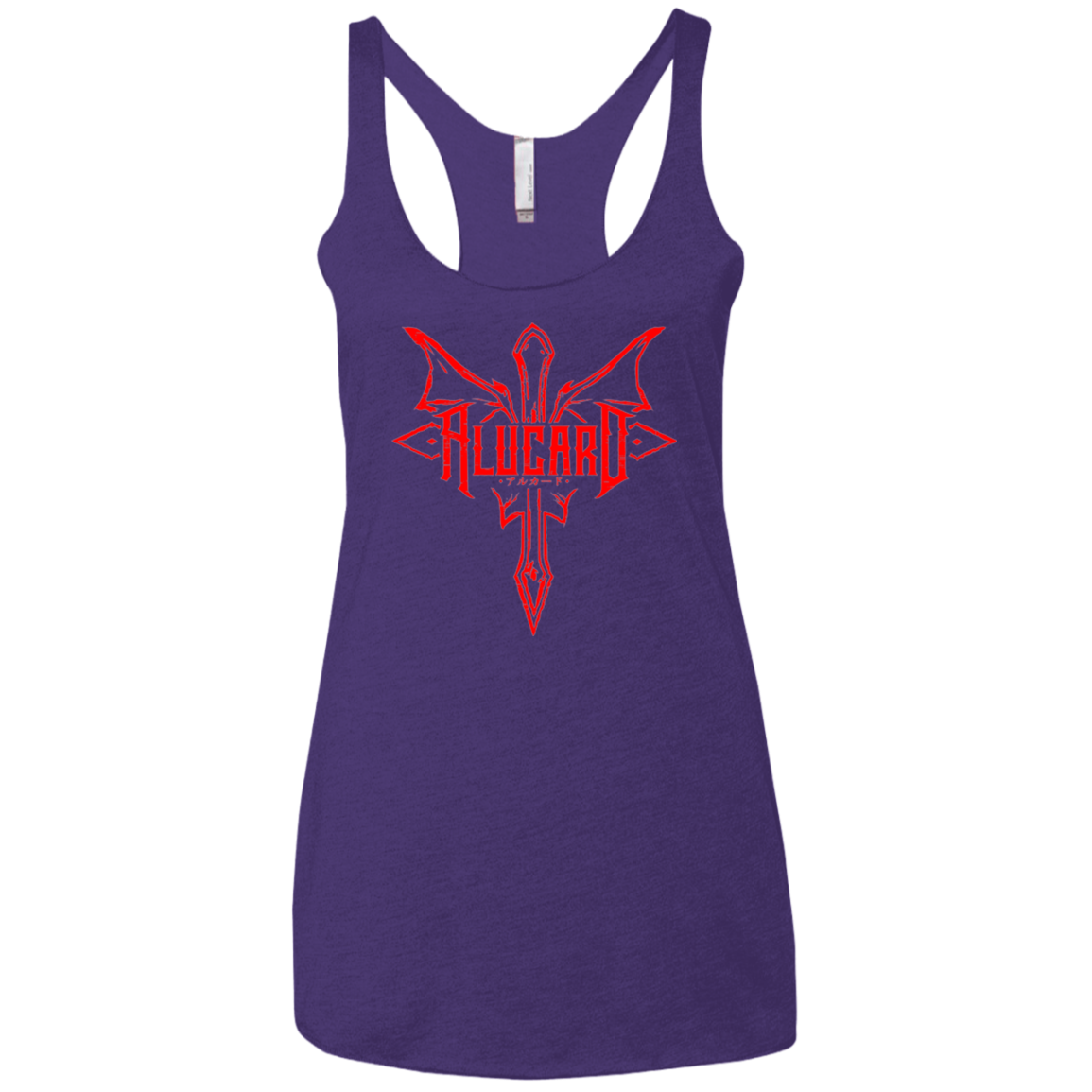 Alucard Women's Triblend Racerback Tank