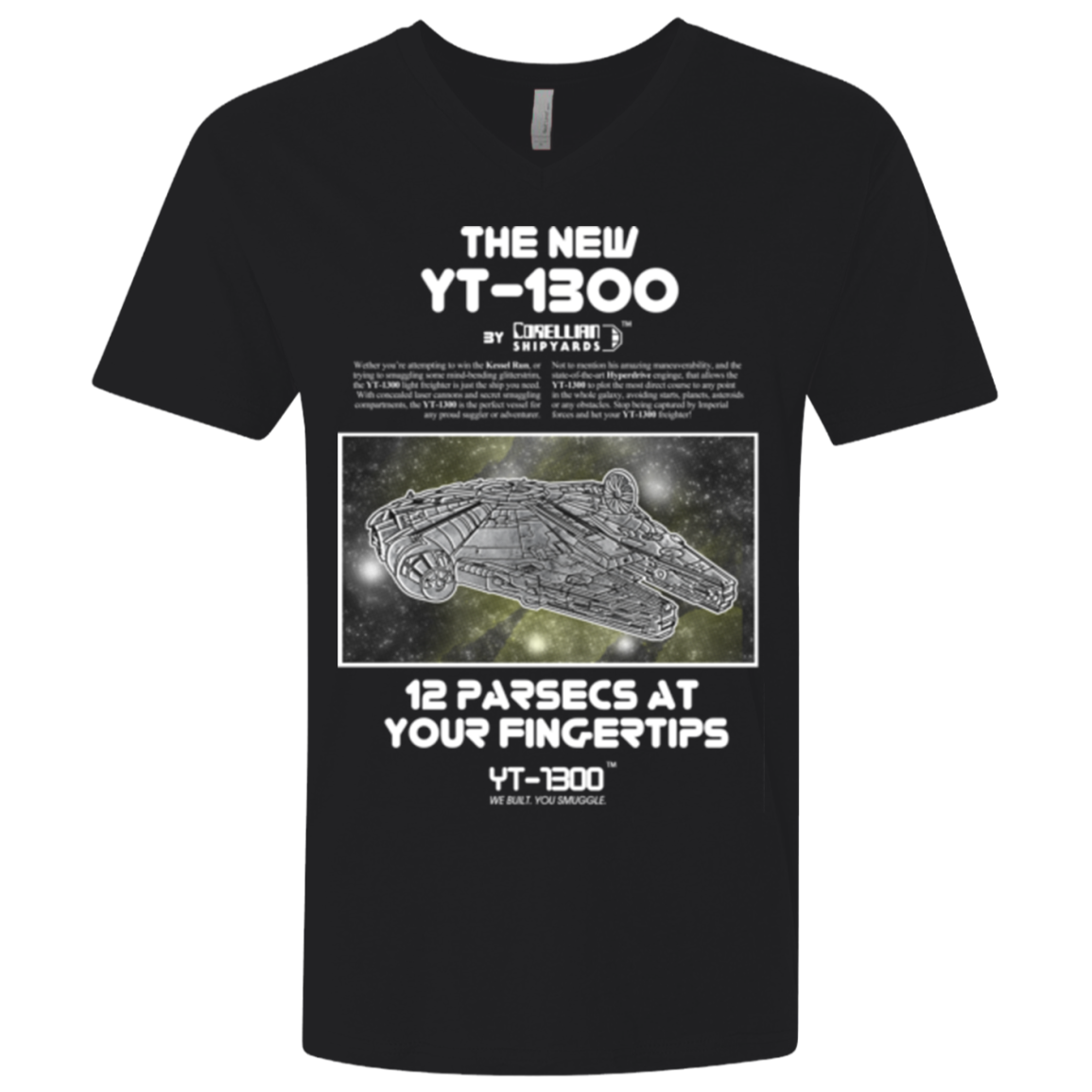 Falcon YT-3000 Men's Premium V-Neck
