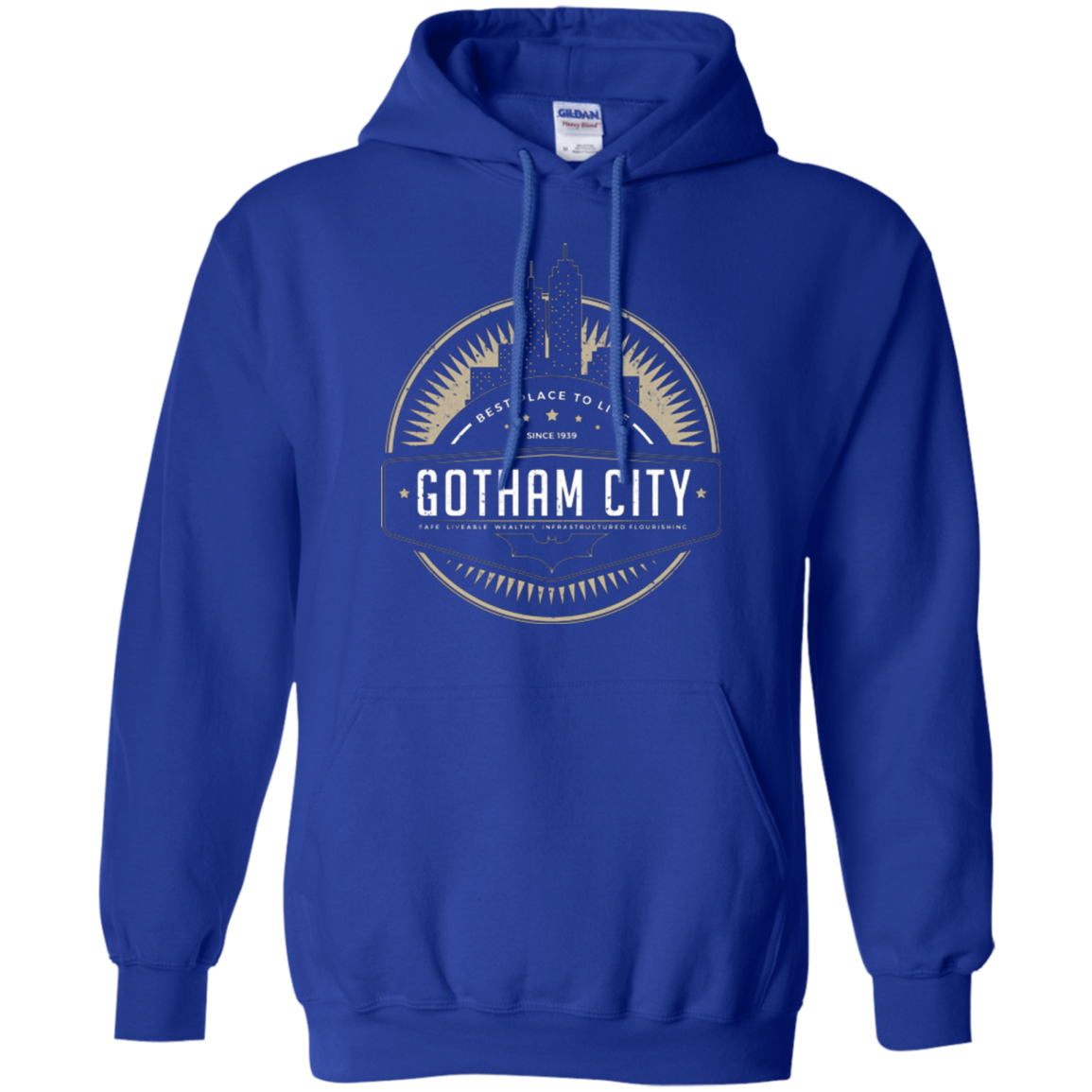 Best Place To Live Pullover Hoodie