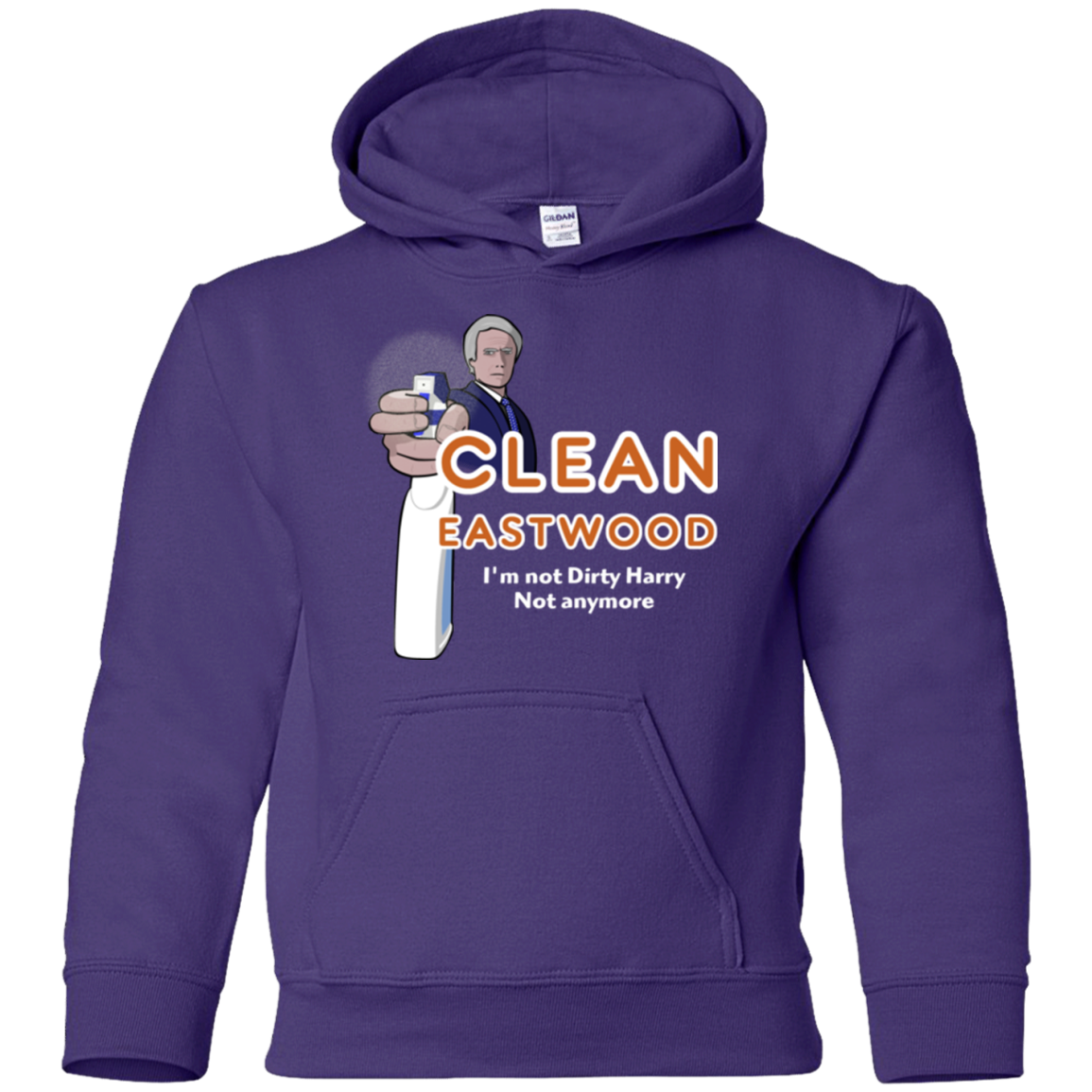 Clean Eastwood Youth Hoodie