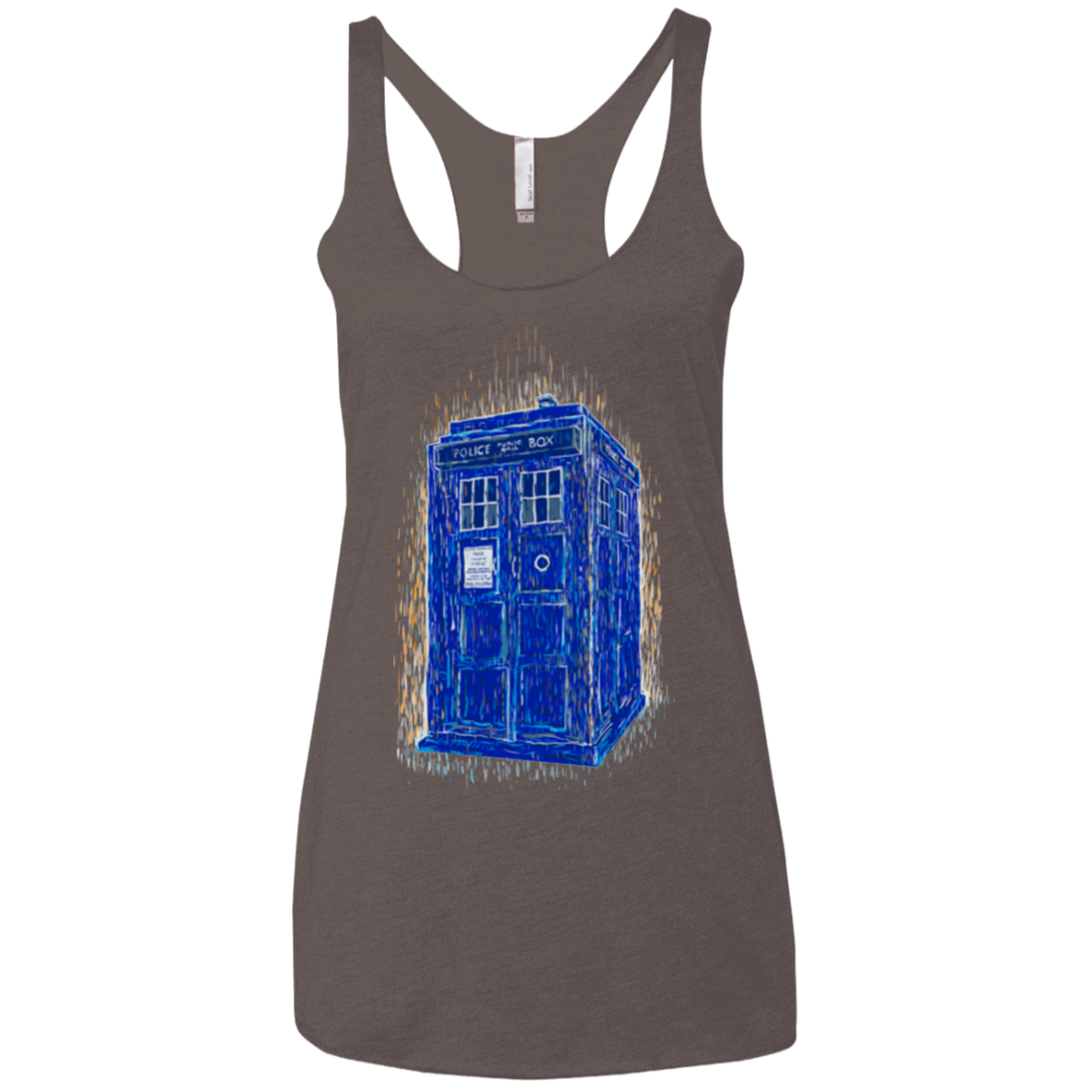 Woodcutardis Women's Triblend Racerback Tank