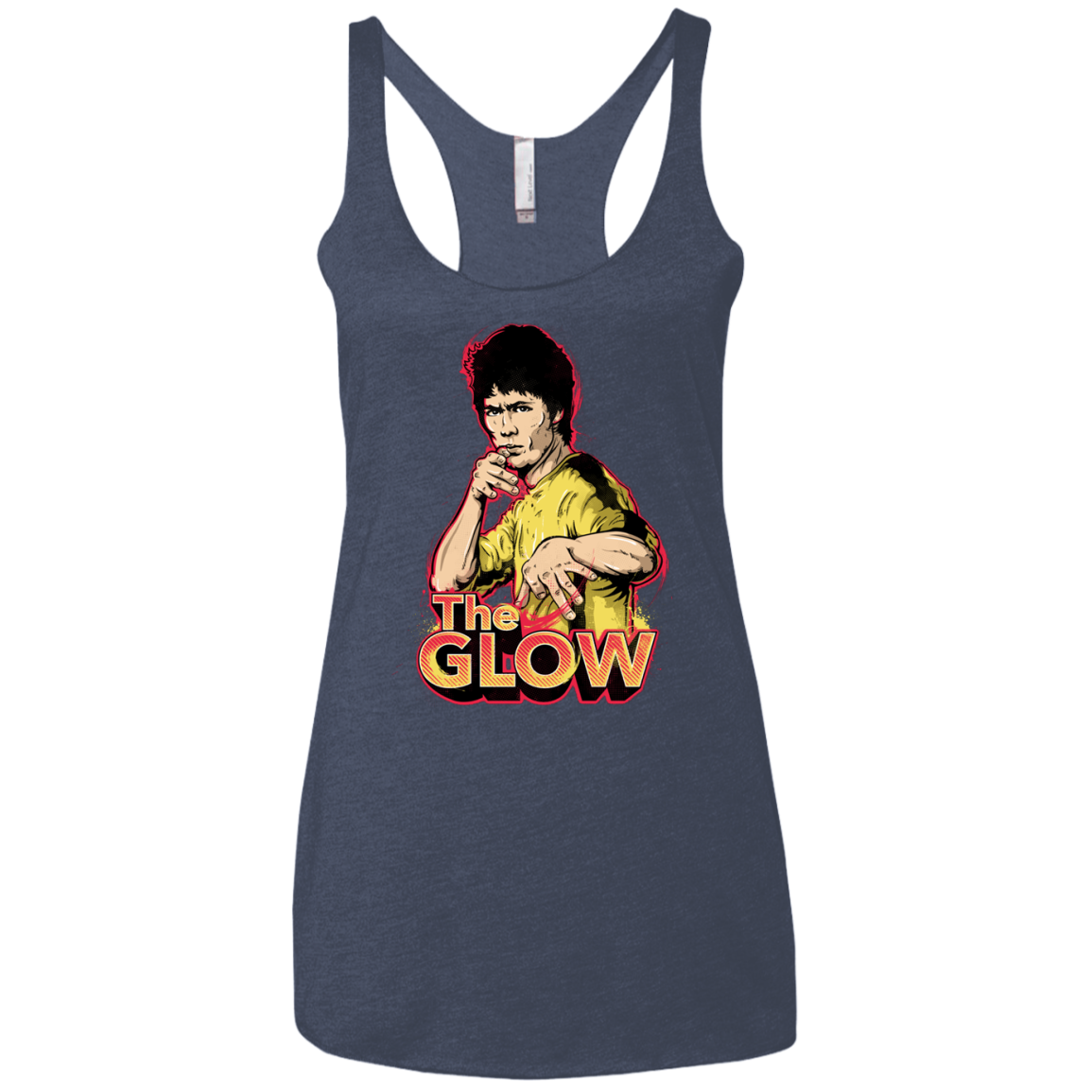 The Glow Women's Triblend Racerback Tank
