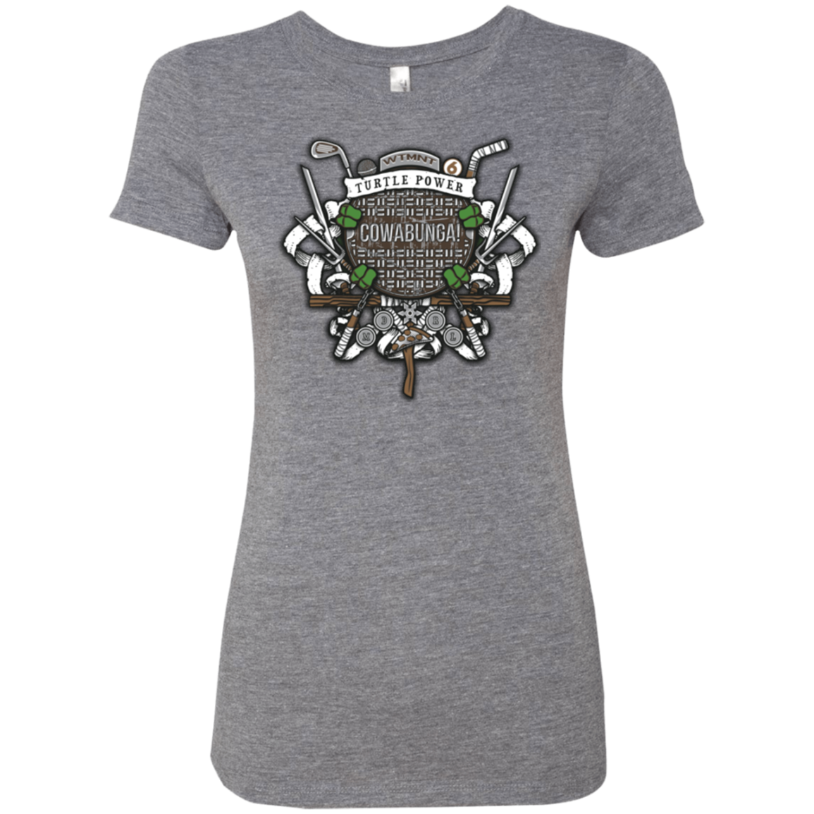 Turtle Power! Women's Triblend T-Shirt