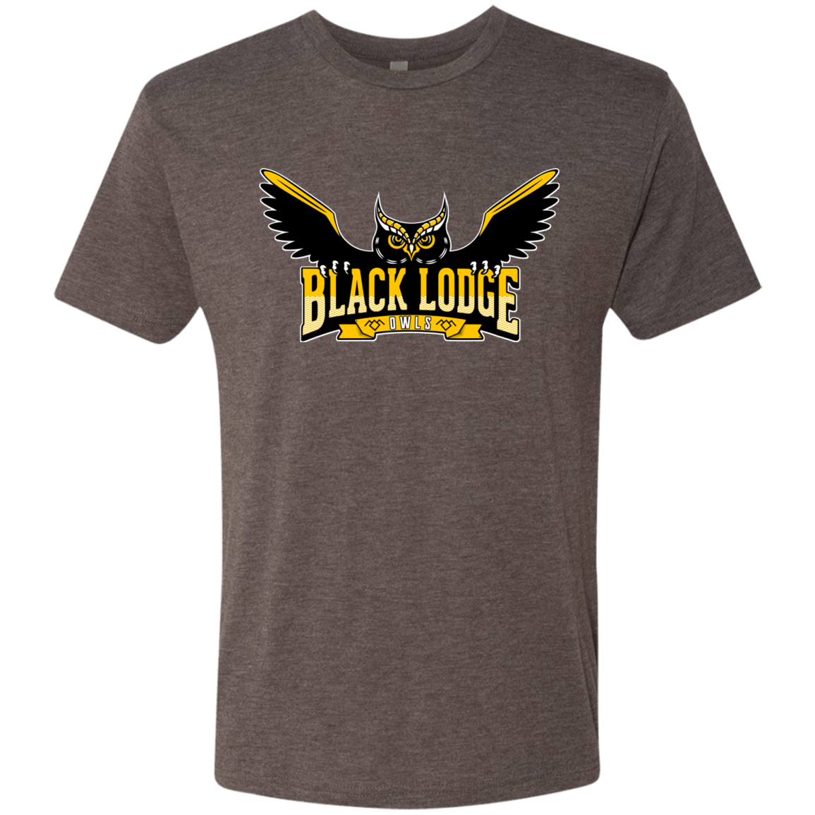 Black Lodge Owls Men's Triblend T-Shirt