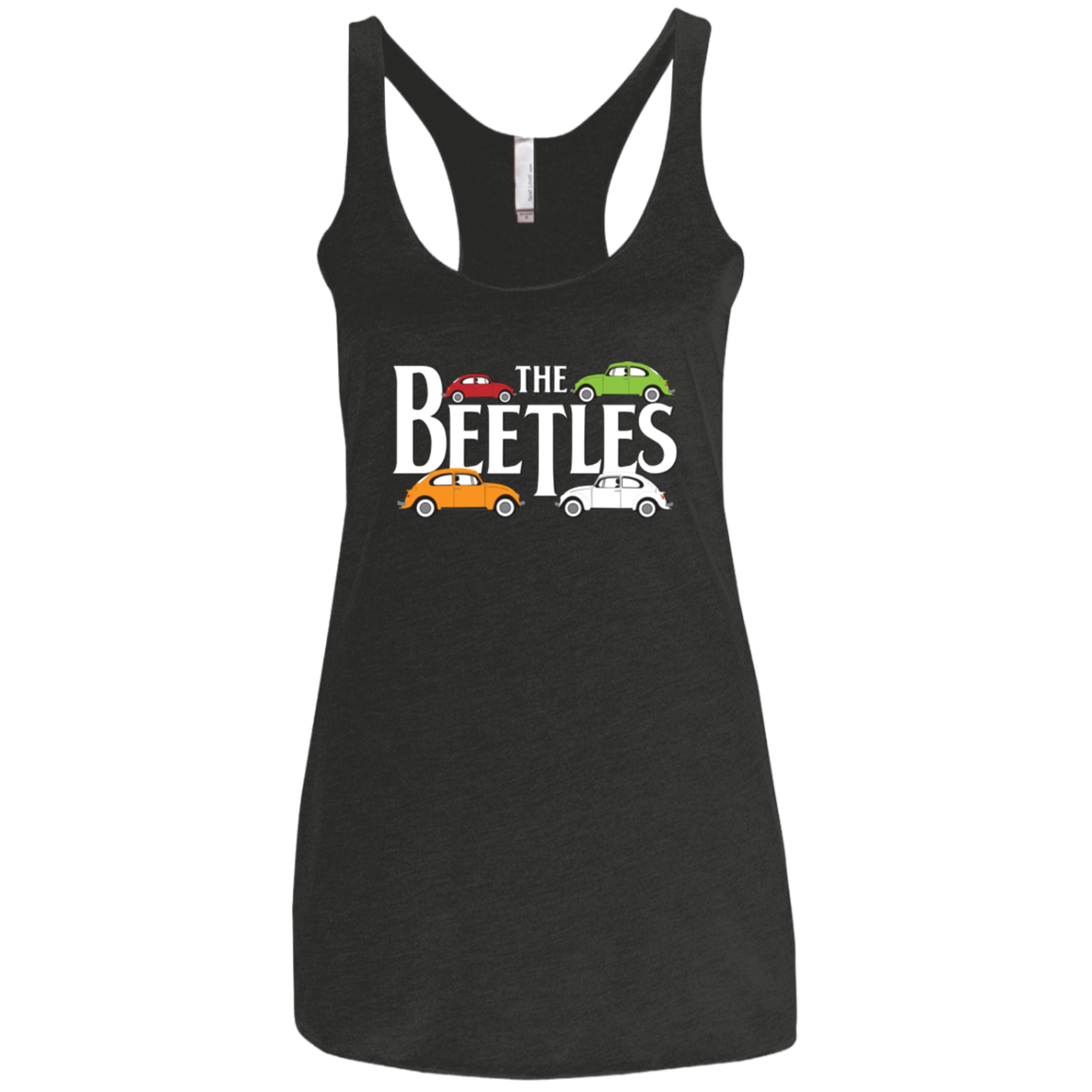 The Beetles Women's Triblend Racerback Tank